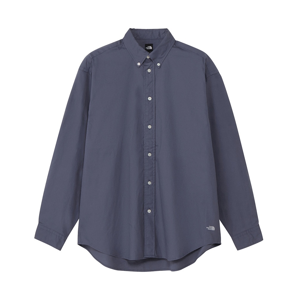 ザ・ノース・フェイス（THE NORTH FACE）（メンズ、レディース）長袖シャツ ロングスリーブハーフドームシャツ NR12450 LG