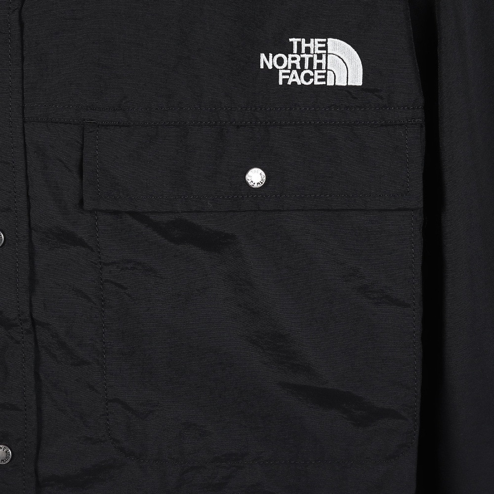 ザ・ノース・フェイス（THE NORTH FACE）（メンズ、レディース）長袖シャツ ロングスリーブヌプシシャツ NR62550 K