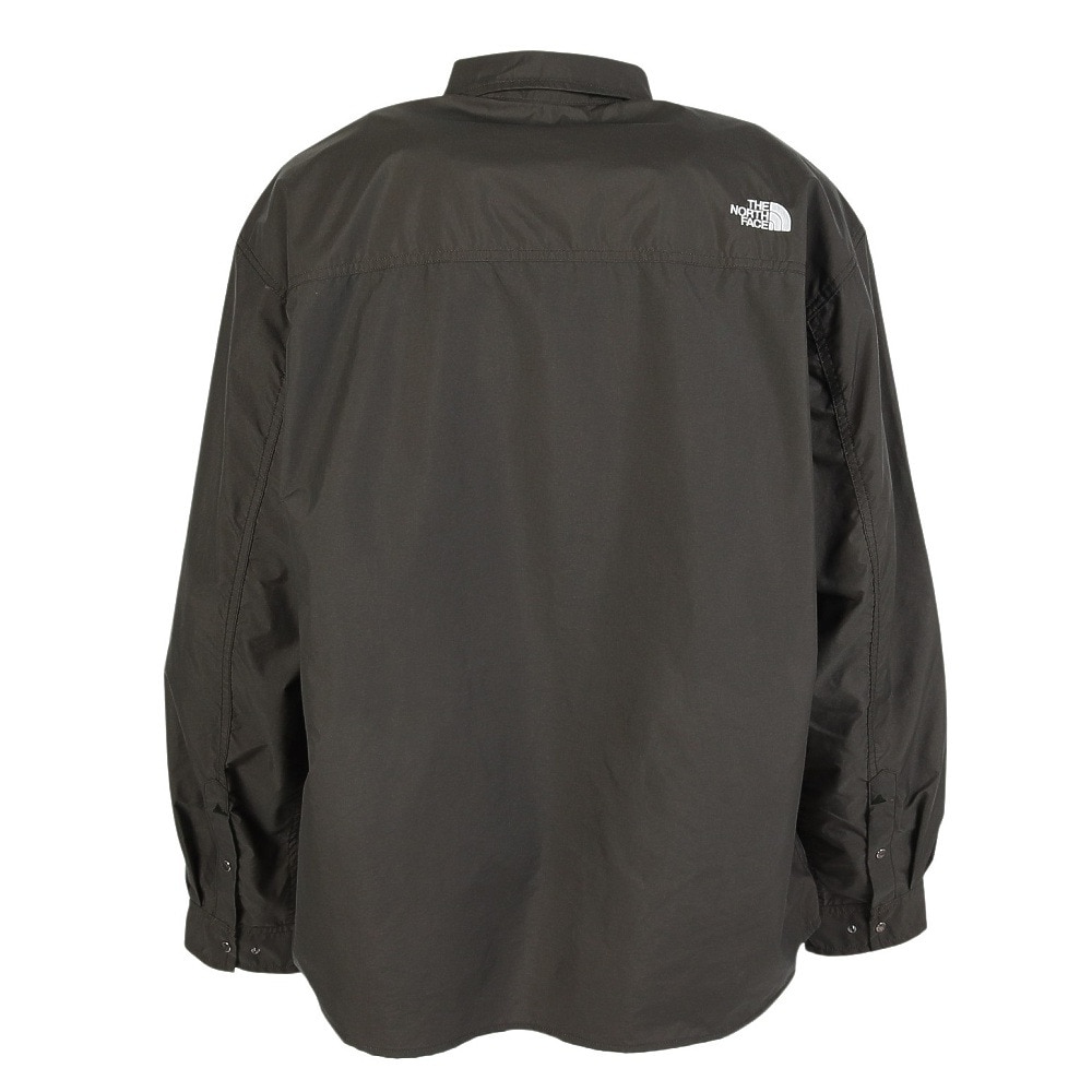 ザ・ノース・フェイス（THE NORTH FACE）（メンズ、レディース）長袖シャツ ロングスリーブヌプシシャツ NR62550 NT