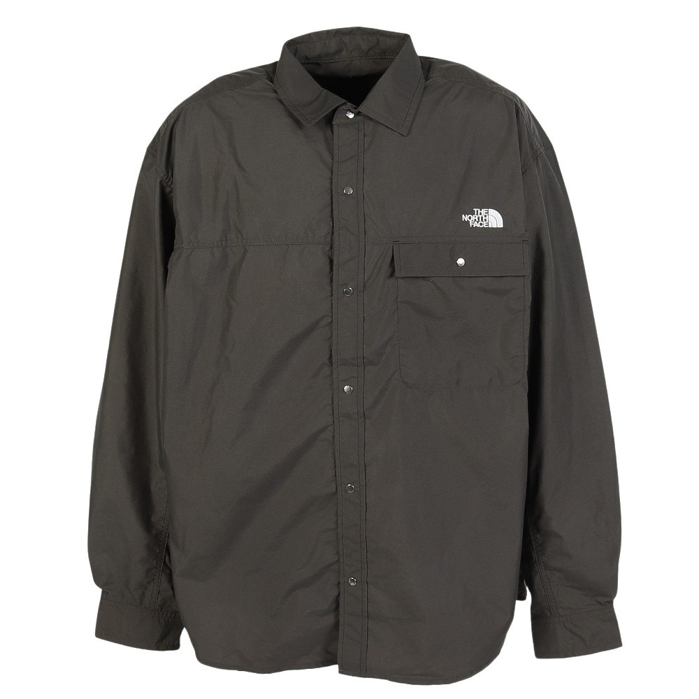 ザ・ノース・フェイス（THE NORTH FACE）（メンズ、レディース）長袖シャツ ロングスリーブヌプシシャツ NR62550 NT
