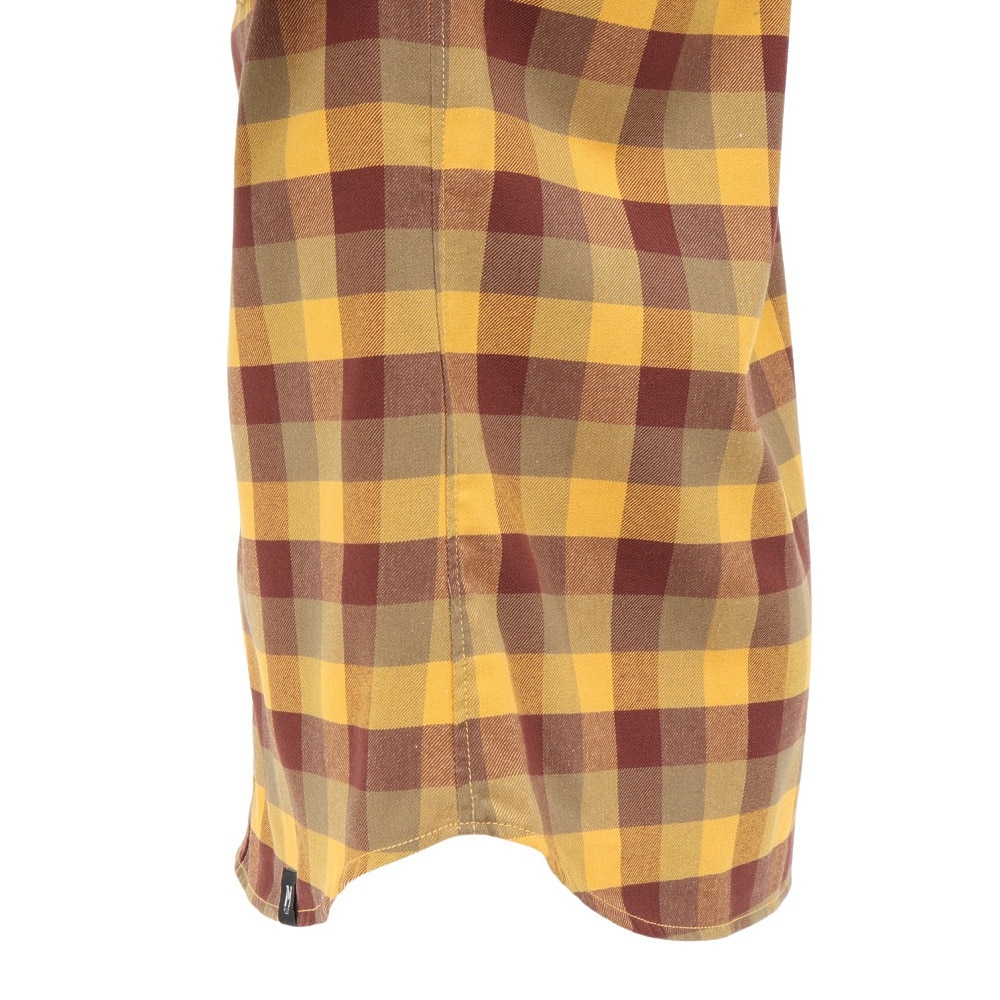 ミレー（Millet）（メンズ）長袖シャツ サーモ チェック シャツ ロング