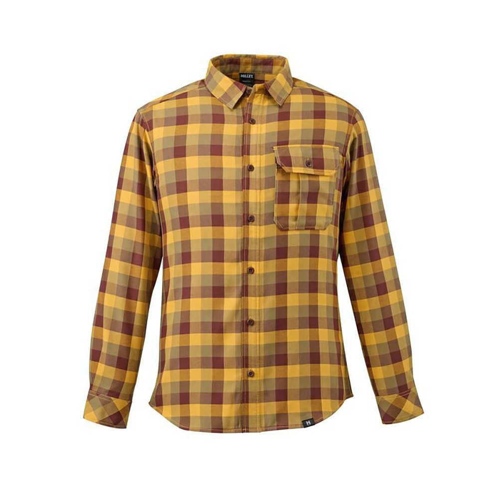 ミレー（Millet）（メンズ）長袖シャツ サーモ チェック シャツ ロングスリーブ MIV03136-N9928