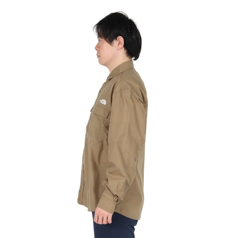 ザ・ノース・フェイス（THE NORTH FACE）（メンズ）長袖シャツ ロングスリーブ ヌプシ シャツ NR12552 CK