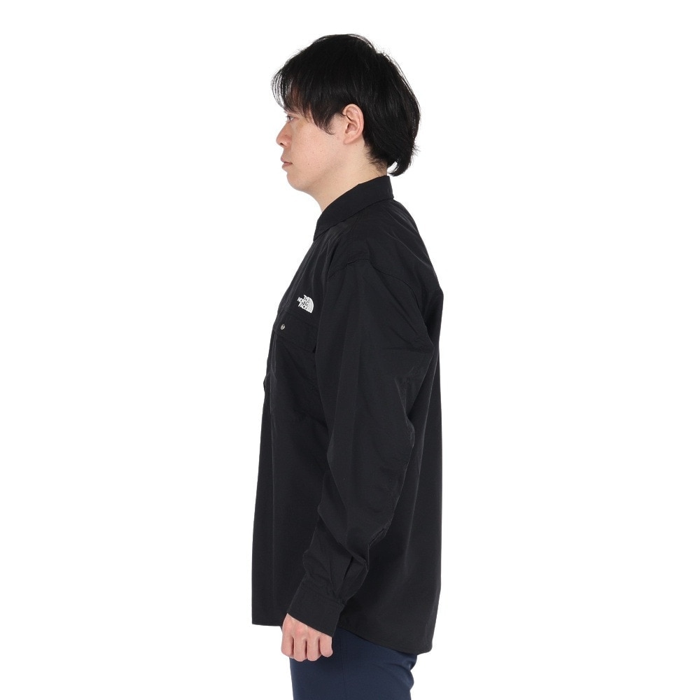 ザ・ノース・フェイス（THE NORTH FACE）（メンズ）長袖シャツ NUPTSE NR12552 K