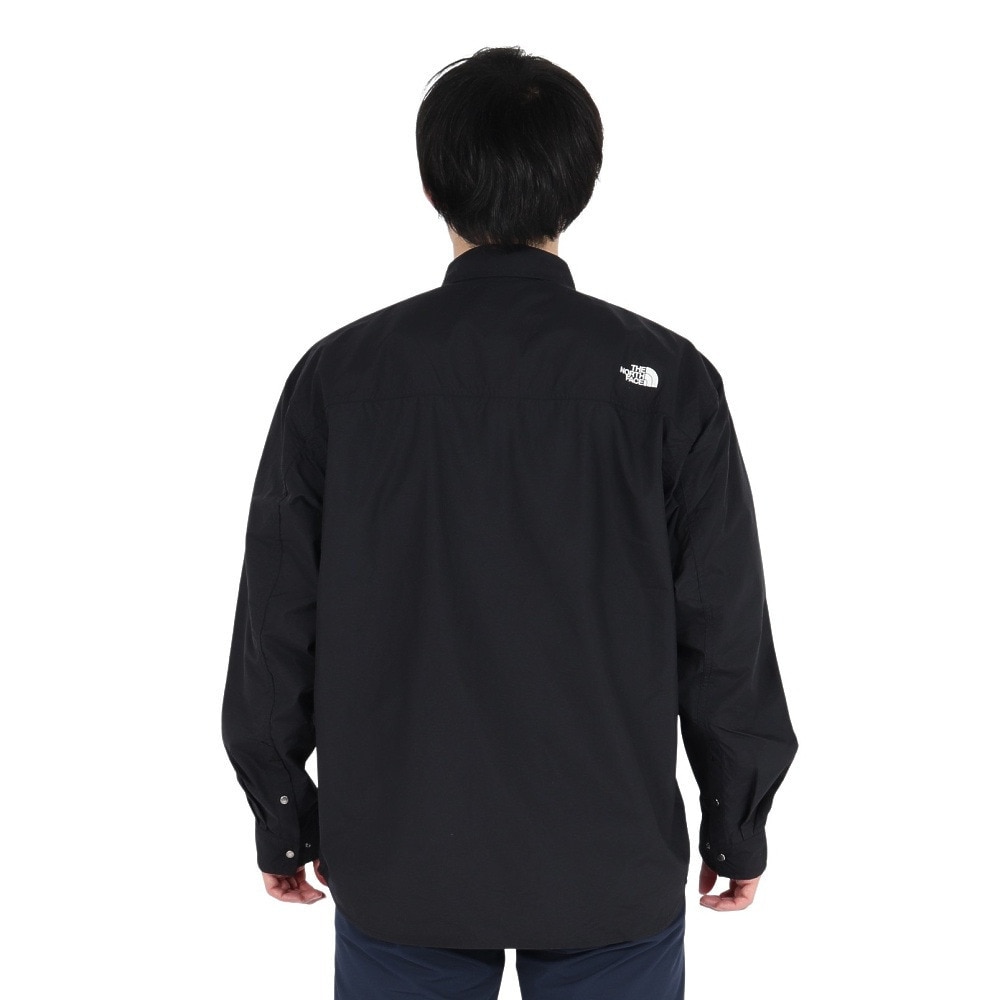 ザ・ノース・フェイス（THE NORTH FACE）（メンズ）長袖シャツ NUPTSE NR12552 K