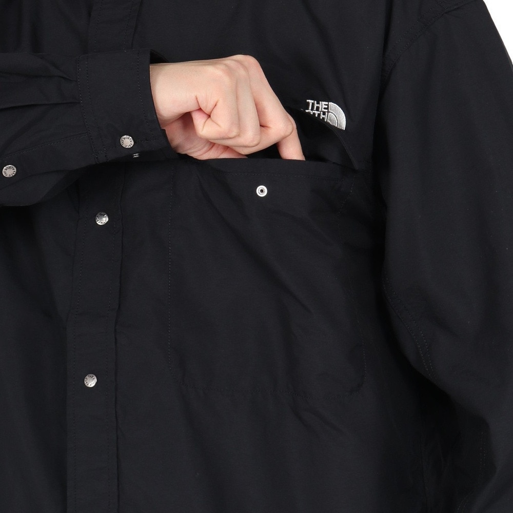 ザ・ノース・フェイス（THE NORTH FACE）（メンズ）長袖シャツ NUPTSE NR12552 K