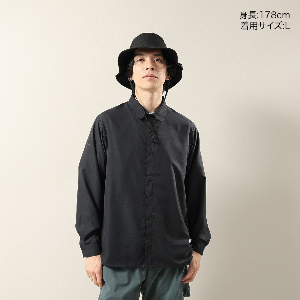 ロジャーエーガー（ROGEREGGER）（メンズ）ULハイク 長袖シャツ RE26SHY5610054 CGRY