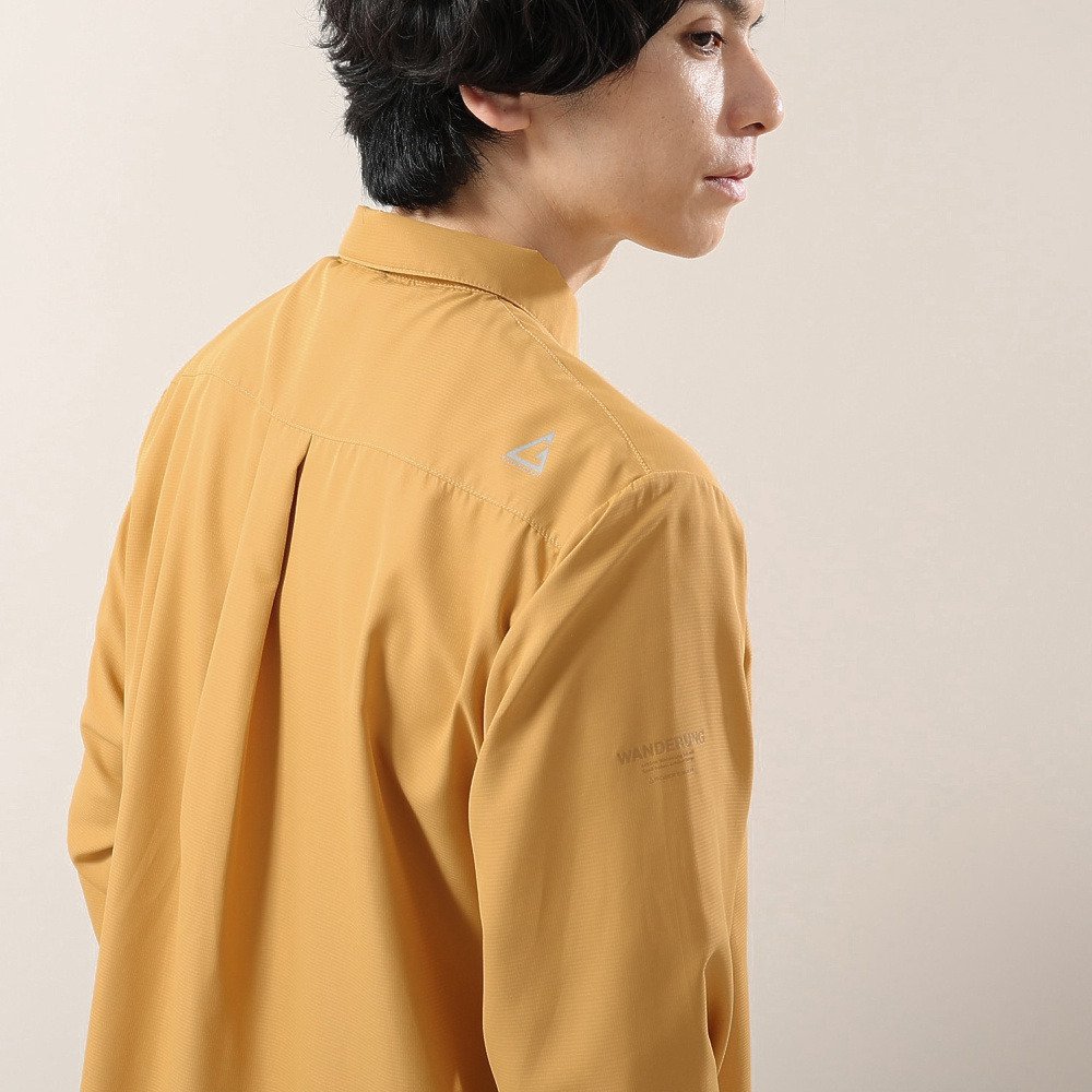 ロジャーエーガー（ROGEREGGER）（メンズ）長袖シャツ UL ハイク RE26SHY5610054 YEL