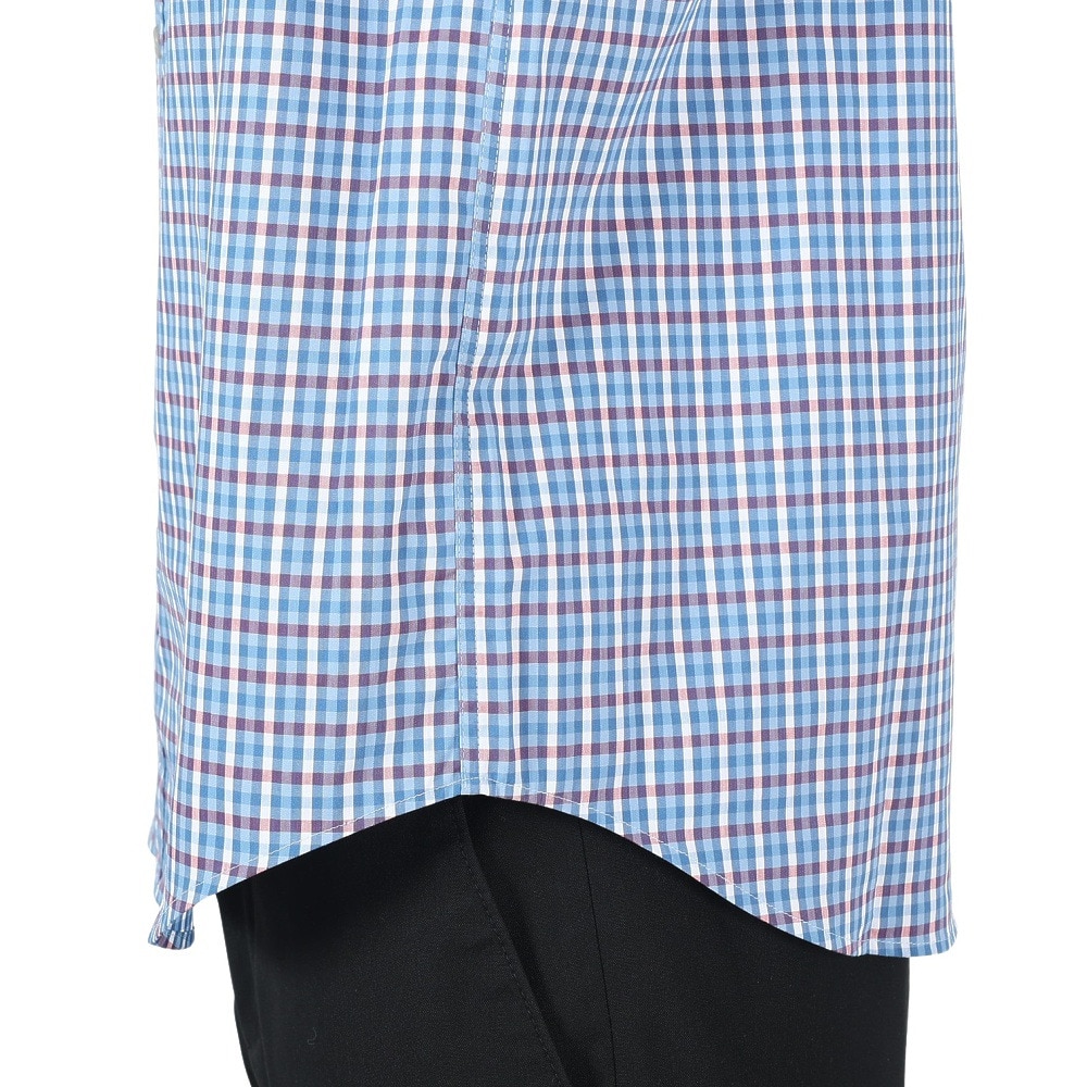 マーモット（Marmot）（メンズ）半袖シャツ PLAIN チェックシャツ TOMRJA78XB NV ネイビー★★★