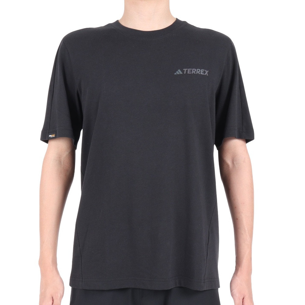 アディダス（adidas）（メンズ）CAMPYX 半袖Tシャツ BVZ67-IC1961 ブラック