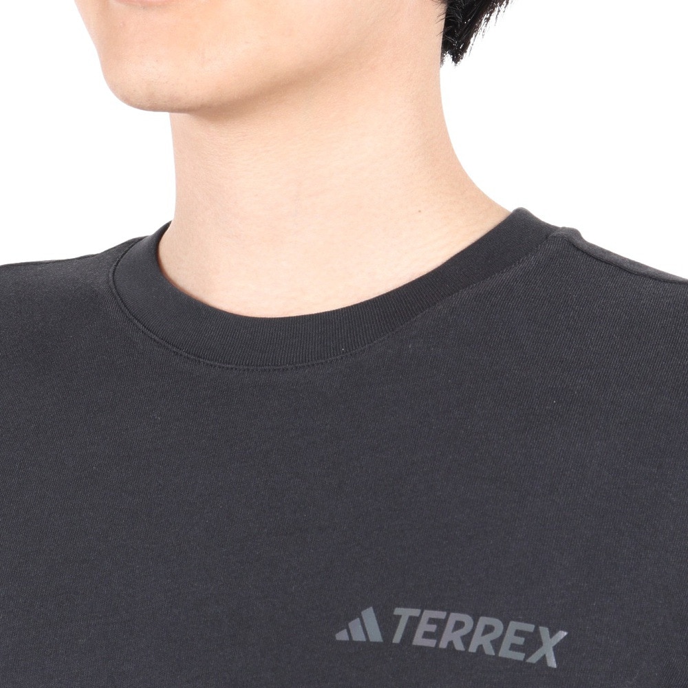 アディダス（adidas）（メンズ）CAMPYX 半袖Tシャツ BVZ67-IC1961 ブラック