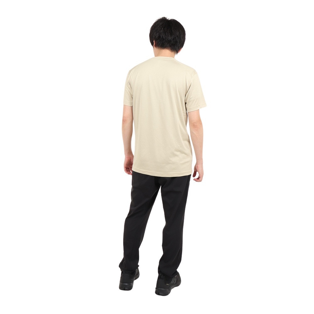 アディダス（adidas）（メンズ）半袖 Tシャツ テレックス マルチ 半袖Tシャツ QF310-HM4045 ベージュ