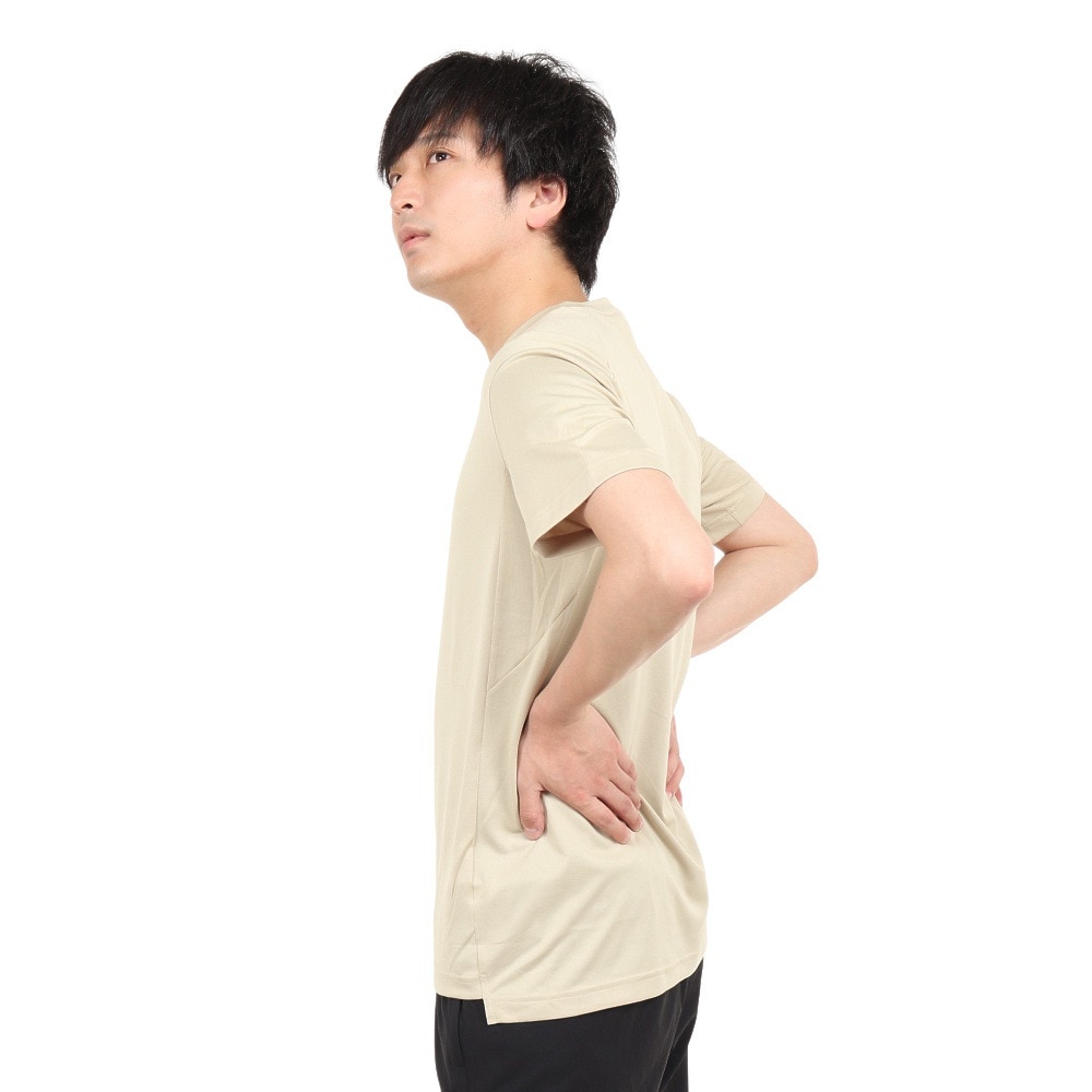アディダス（adidas）（メンズ）半袖 Tシャツ テレックス マルチ 半袖Tシャツ QF310-HM4045 ベージュ