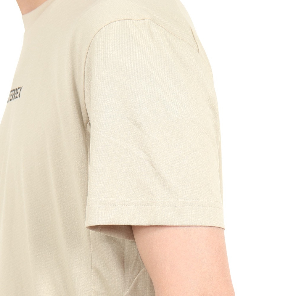 アディダス（adidas）（メンズ）半袖 Tシャツ テレックス マルチ 半袖Tシャツ QF310-HM4045 ベージュ
