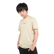 (メンズ)半袖 Tシャツ テレックス マルチ 半袖Tシャツ QF310-HM4045 ベージュ