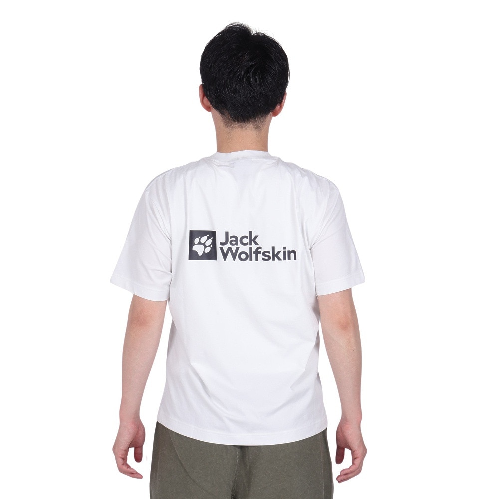 ジャックウルフスキン（JackWolfskin）（メンズ）半袖シャツ サンシェルター ベースTシャツ 5030762-5055