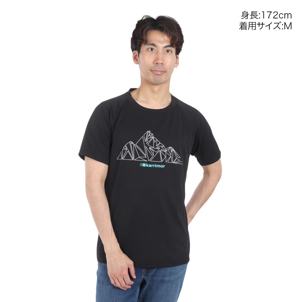 カリマー（karrimor）（メンズ）半袖シャツ ファスト ドライ ショートスリーブ T 101525-9000
