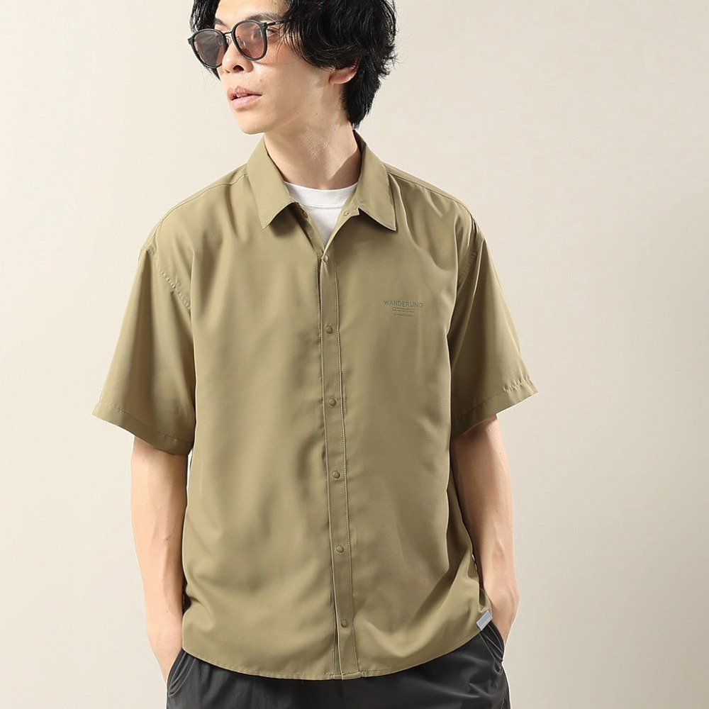 ロジャーエーガー（ROGEREGGER）（メンズ）ULハイク 半袖シャツ RE26SHY5610055 KHK