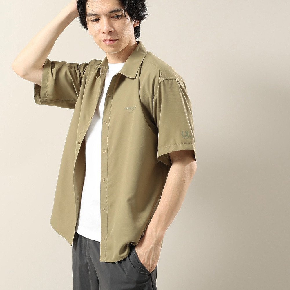 ロジャーエーガー（ROGEREGGER）（メンズ）ULハイク 半袖シャツ RE26SHY5610055 KHK