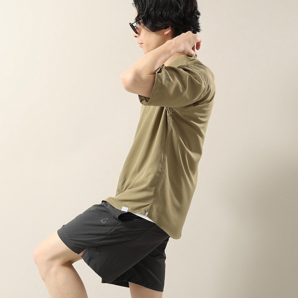 ロジャーエーガー（ROGEREGGER）（メンズ）ULハイク 半袖シャツ RE26SHY5610055 KHK