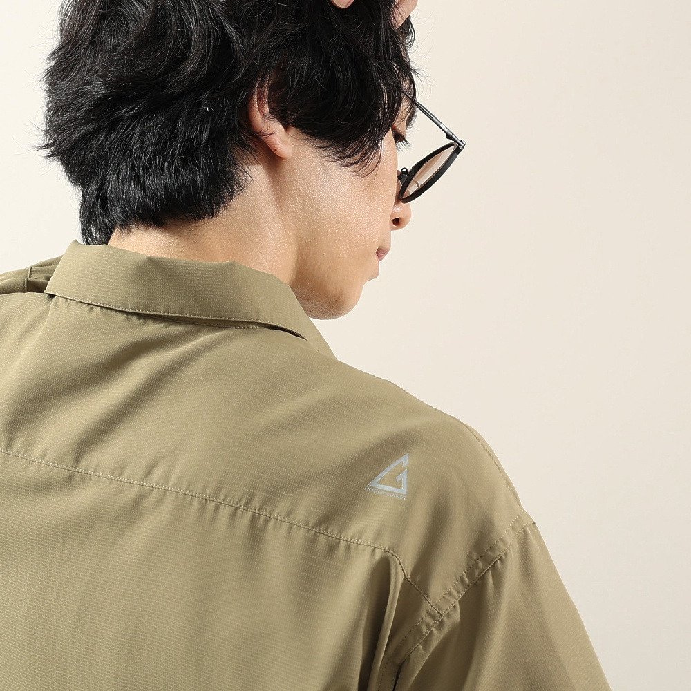 ロジャーエーガー（ROGEREGGER）（メンズ）ULハイク 半袖シャツ RE26SHY5610055 KHK