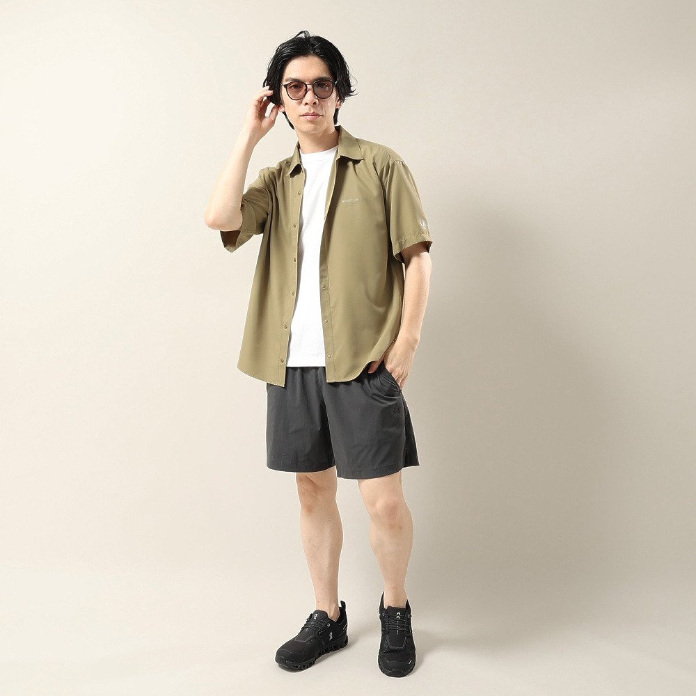 ロジャーエーガー（ROGEREGGER）（メンズ）ULハイク 半袖シャツ RE26SHY5610055 KHK