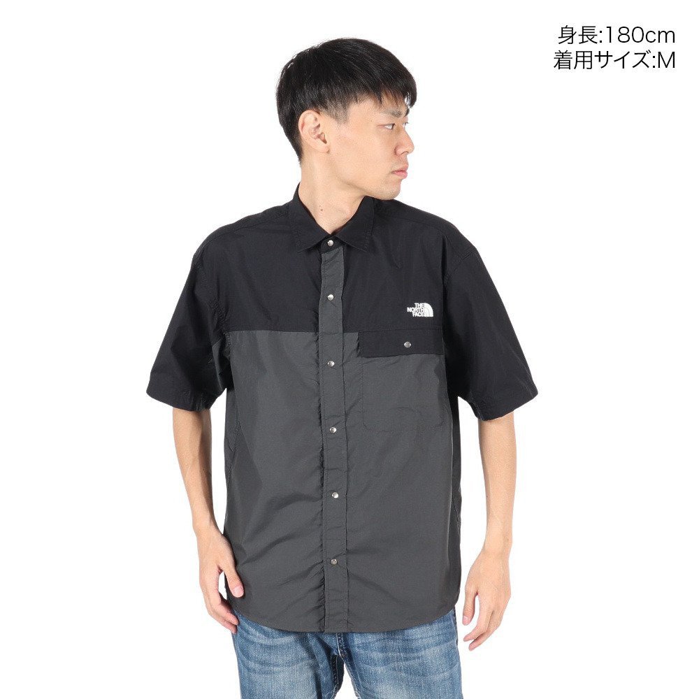 ザ・ノース・フェイス（THE NORTH FACE）（メンズ）半袖シャツ NUPTSE