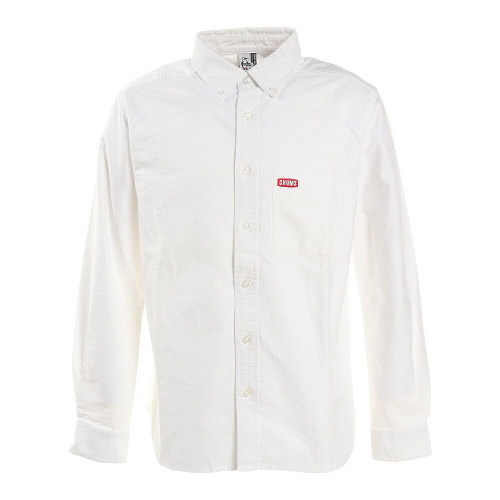  オックスシャツ CH02-1074 White Logo