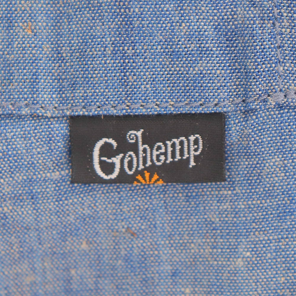 ゴーヘンプ（Gohemp）（メンズ）OPEN MIND シャツ GHS3066HJL BLUE