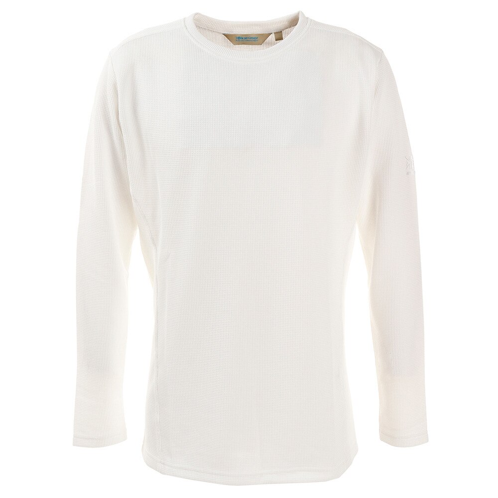 ワッフル長袖クルーネックTシャツ 3T01MAI1-Off white