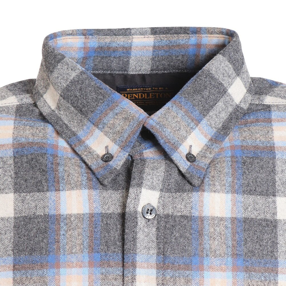 ペンドルトン（PENDLETON）（メンズ）長袖シャツ カジュアル ファイヤーサイドシャツ JPFit 1980143 OMB