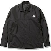 ノースフェイス（THE NORTH FACE）（メンズ）シャツジャケット 長袖シャツ スワローテイルシャツ NP22260 K ブラック