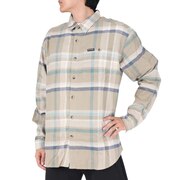 コロンビア(Columbia)(メンズ)カジュアルシャツ 長袖シャツ ピッチストーンヘビーウェイトフランネル AM8573 278 ベージュ