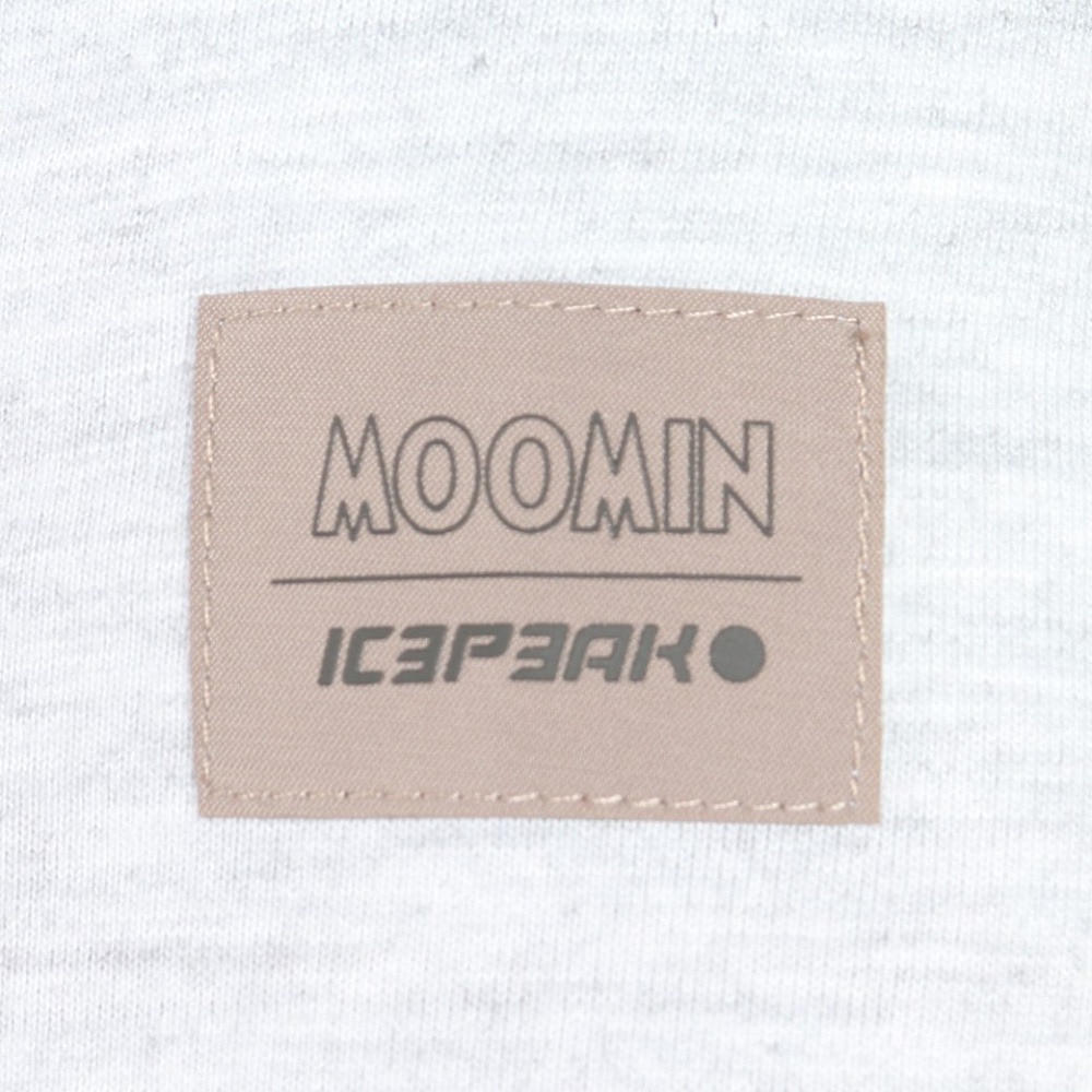 アイスピーク（ICEPEAK）（メンズ）北欧デザイン オーガニックコットン使用 ムーミン谷 長袖Tシャツ ムーミン VIENNA M57773 811