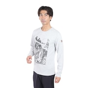 (メンズ)北欧デザイン オーガニックコットン使用 ムーミン谷 長袖Tシャツ ムーミン VIENNA M57773 811