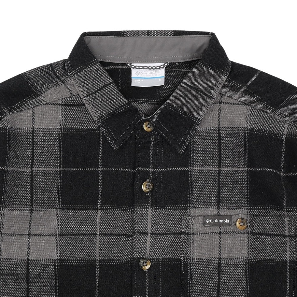 コロンビア（Columbia）（メンズ）長袖シャツ カジュアル ピッチストーン ヘビーウエイト フランネルIIシャツ AE3753 023