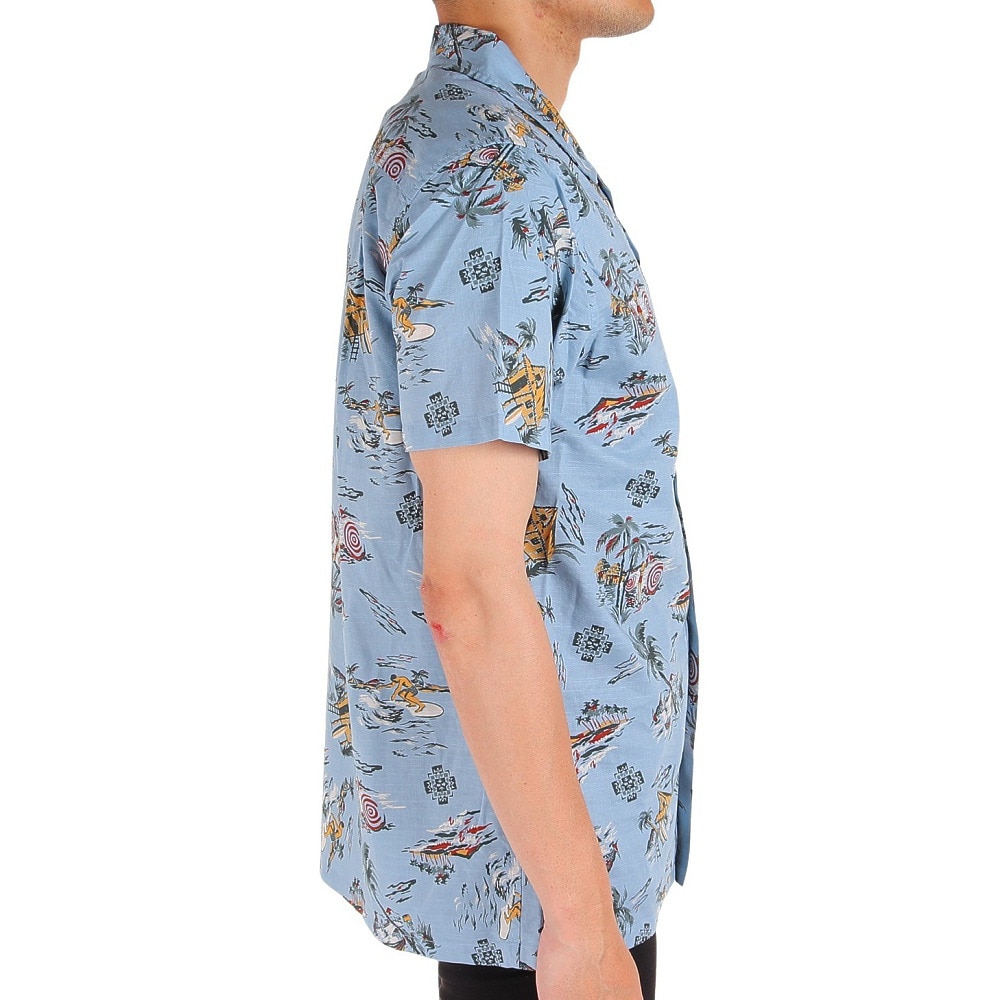 ペンドルトン（PENDLETON）（メンズ）半袖シャツ アロハシャツ Blue 19801638 B.Palm ブルー