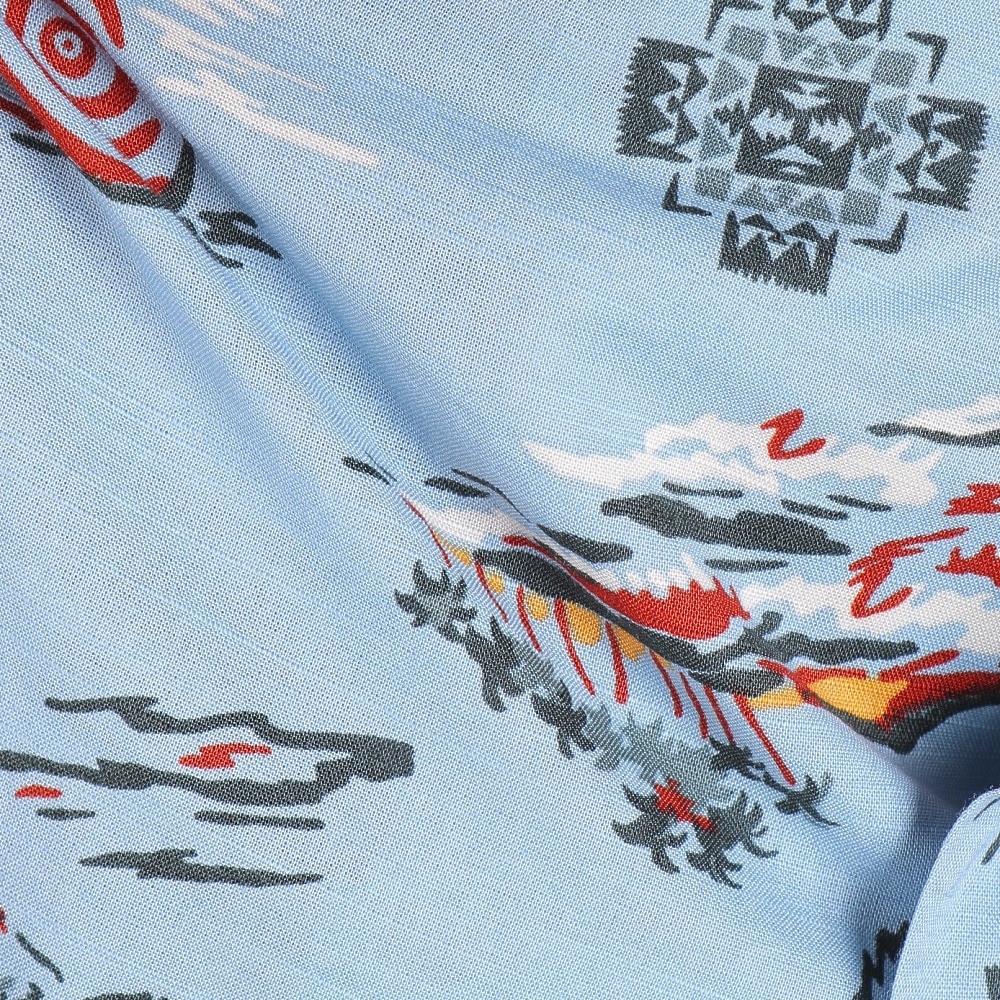 ペンドルトン（PENDLETON）（メンズ）半袖シャツ アロハシャツ Blue 19801638 B.Palm ブルー