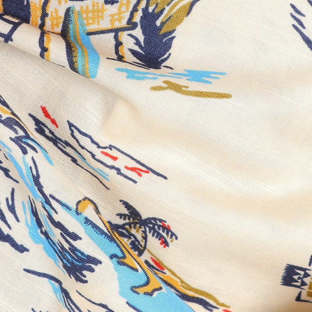 ペンドルトン（PENDLETON）（メンズ）半袖シャツ アロハシャツ Sand 19801638 S.Palm サンドベージュ