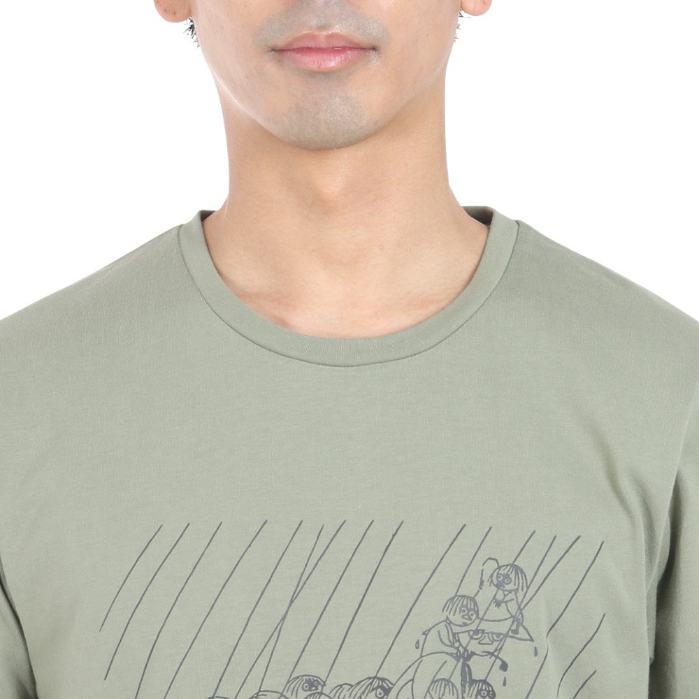 アイスピーク（ICEPEAK）（メンズ）北欧デザイン スナフキン 半袖Tシャツ ムーミン VICCO M57772 562