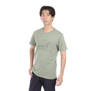 (メンズ)北欧デザイン スナフキン 半袖Tシャツ ムーミン VICCO M57772 562