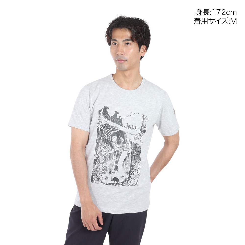 アイスピーク（ICEPEAK）（メンズ）北欧デザイン ムーミン谷 半袖Tシャツ VICCO M57772 811