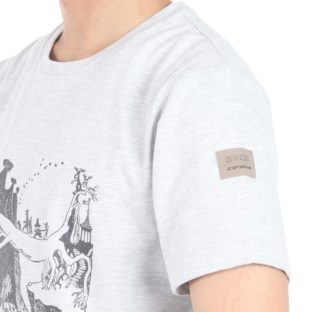アイスピーク（ICEPEAK）（メンズ）北欧デザイン ムーミン谷 半袖Tシャツ VICCO M57772 811