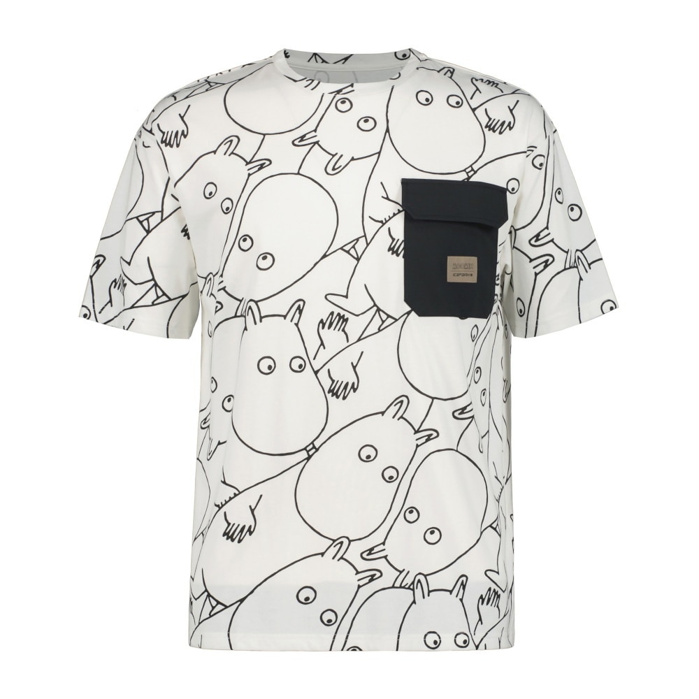 アイスピーク（ICEPEAK）（メンズ）北欧デザイン ムーミン柄 半袖Tシャツ VELTEN M57775 980