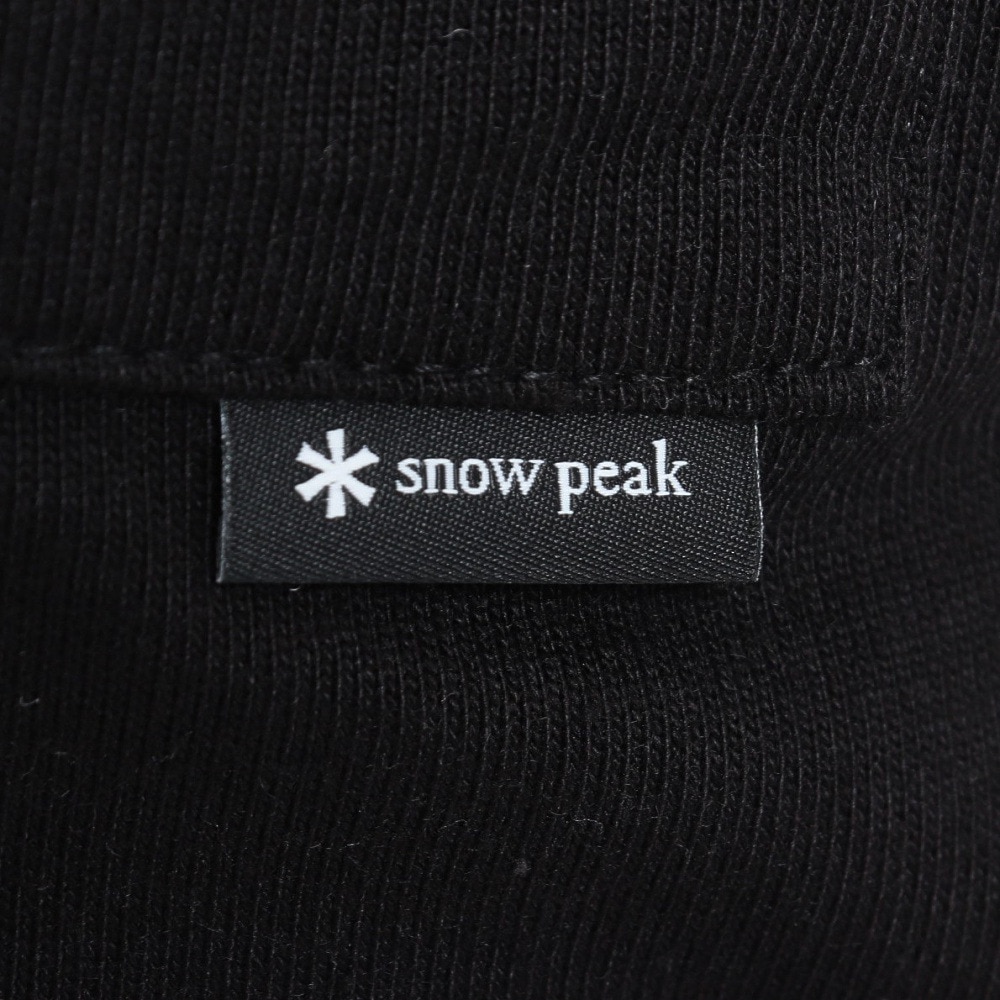 スノーピーク（snow peak）（メンズ）半袖シャツ カジュアル ポケットTシャツ SPE-TS-23AU001BK