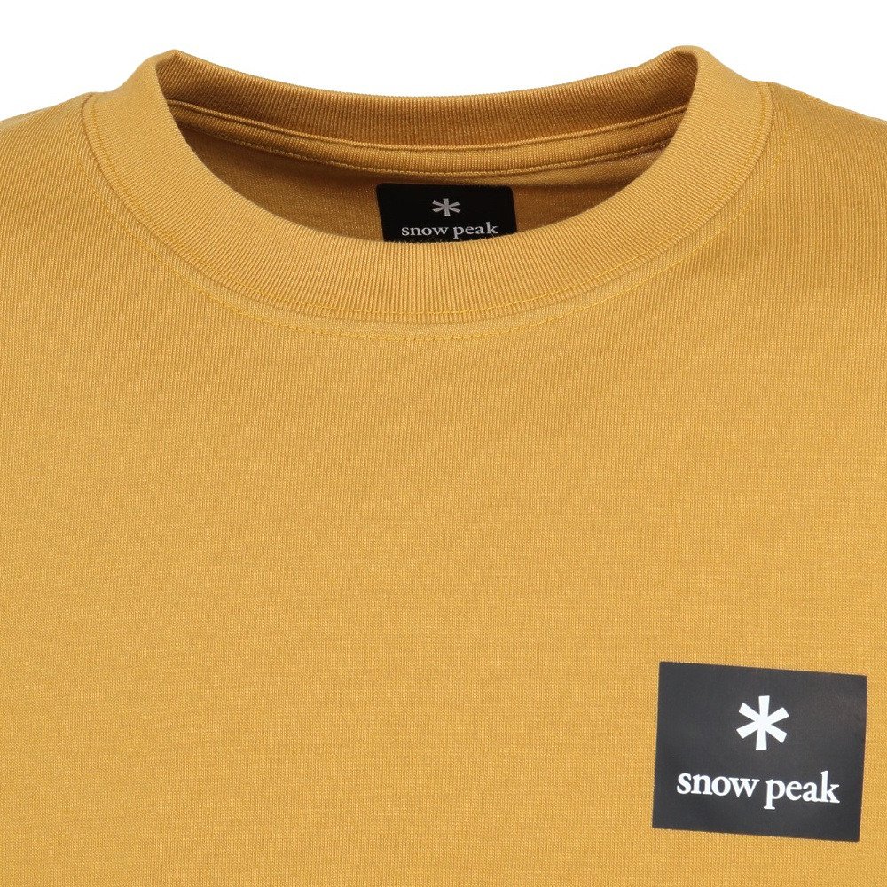 半袖シャツ カジュアル スクエアロゴ YL NSD-TS-25AU002 052 5