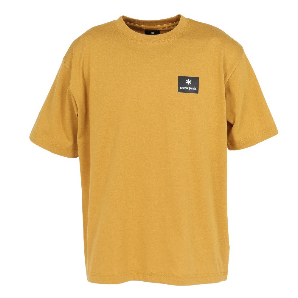半袖シャツ カジュアル スクエアロゴ YL NSD-TS-25AU002 052