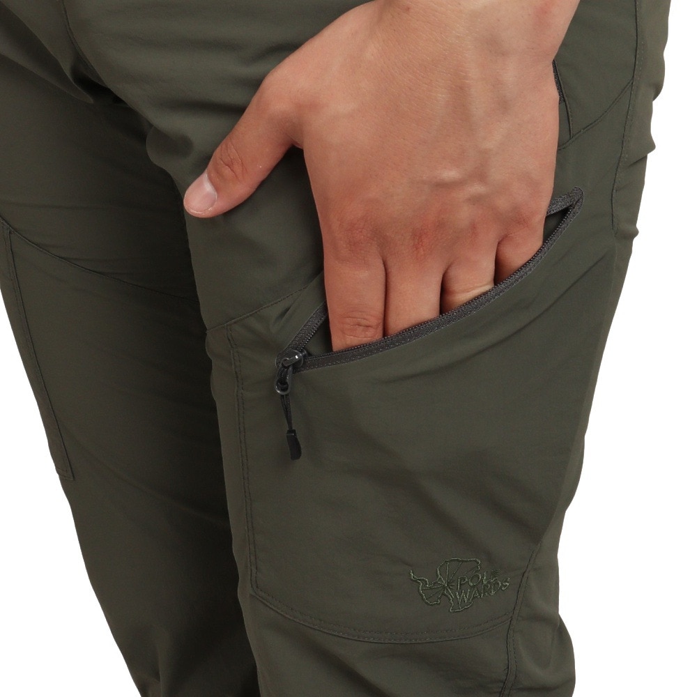 POLEWARDS（メンズ）CORDURA L.W TREK PANTS PW27JC34OLV