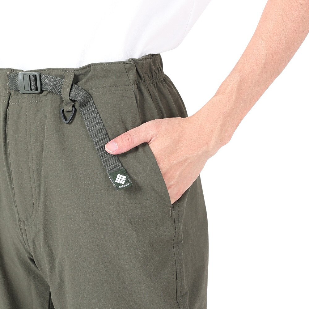 コロンビア（Columbia）（メンズ）Time To Trail Pant タイムトゥートレイルパンツ XM3567 213 カーキ UVカット はっ水 4WAYストレッチ アウトドア 登山