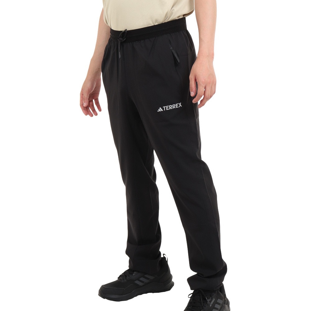 アディダス（adidas）（メンズ）撥水 速乾 テレックス ライトフレックスパンツ EBN32-HS5894 ブラック